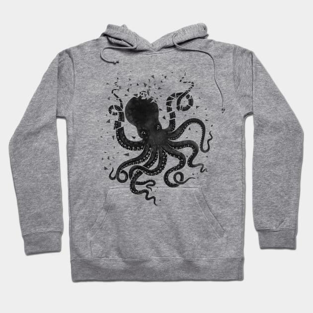 Octopus in the Deep Hoodie by littleclyde